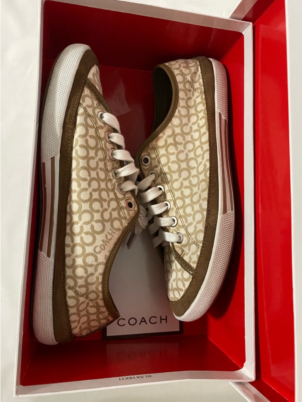 Coach Edith A1244 Sneakers Size 9M